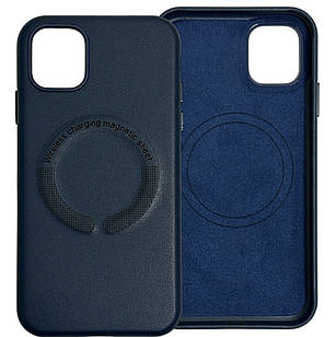 Leather Case MagSafe iPhone 11 Pacific Green