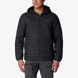 Чоловіча куртка Columbia Silver Falls II Hooded Jacket чорна
