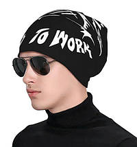 Спортивна шапочка для риболовлі (one size) Чорно-білий, фото 4