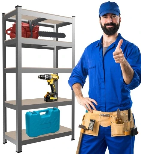 Стелаж металевий GardenLine 180*90*40. На 5 полок для складу гаражу
