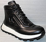 Черевики шкіряні жіночі демісезонні від виробника модель ТН24-212, фото 2