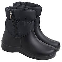 Підліткові чорні дутики хутро піна ПВХ ЕВА розмір 37