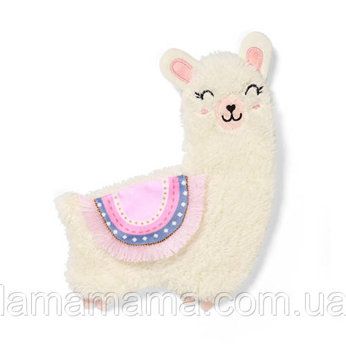 Іграшка-обіймашка з шарудінням для малюків Лама Лулу рожевий BabyOno, фото 1
