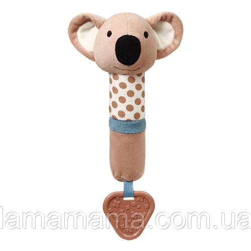 Іграшка-пищалка з прорізувачем Коала Чарлі 25 см 3М+ BabyOno