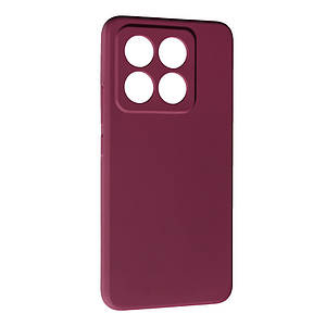 Силіконовий чохол Case Softy для Xiaomi 14T Pro Bordo