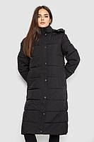 Куртка Жіноча Подовжена Батал Зимова Утеплена Чорна Довга У Наявності Великі Розміри Shopingo