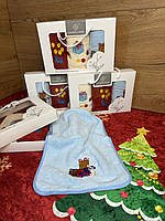 Набір подарункових новорічних кухонних рушників із 3 шт.