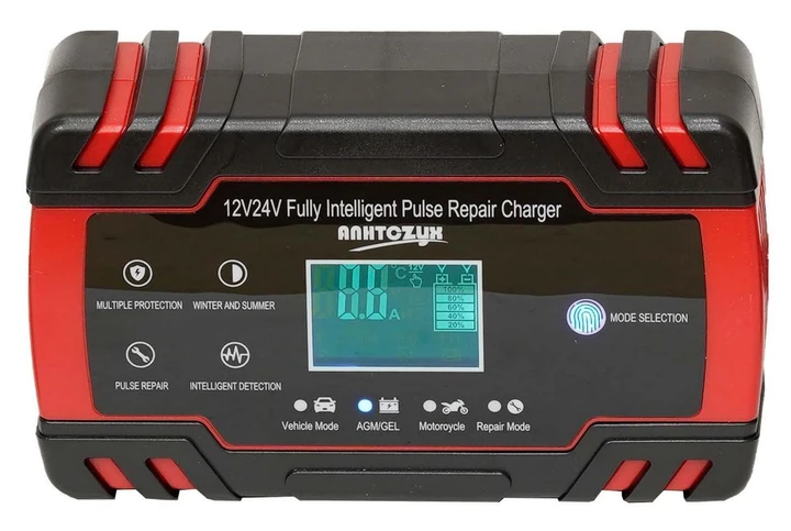 Зарядний пристрій Smart Lemanso LM40400 12V 8A або 24V/4A для акумулятора 12V 6-150Aчп