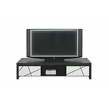 Тумба під ТВ з ЛДСП/МДФ RTV2S/14/40 Каспіан Венге магія / Білий сніг Gerbor