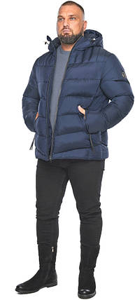 Стьобана темно-синя чоловіча куртка модель 15730 56 (3XL) 52 (XL), фото 1