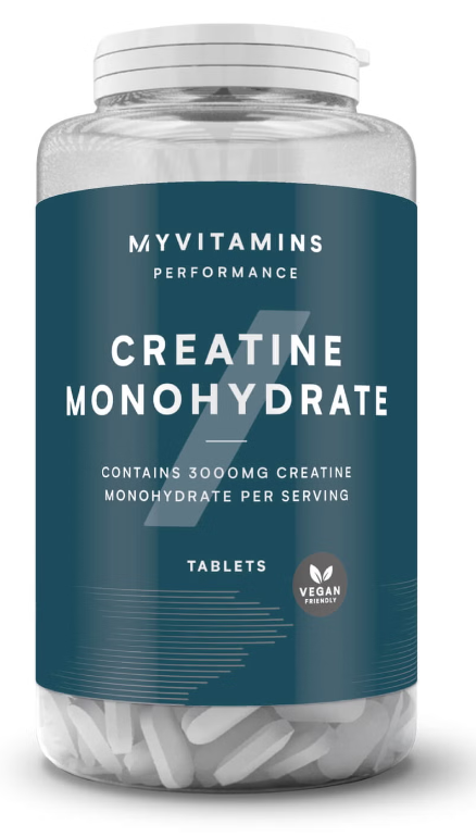 Креатин у таблетках MyProtein MyVitamins Perfomance Creatine Monohydrate (250 таблеток)
