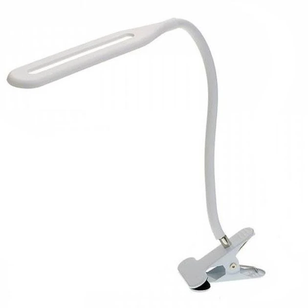 Настільна LED лампа на прищіпці 24LED (USB Вхід) білий 206 (7_01390), фото 1