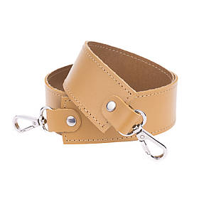 Ремінь з карабінами (85*4см) на підкладі, колір Іриска