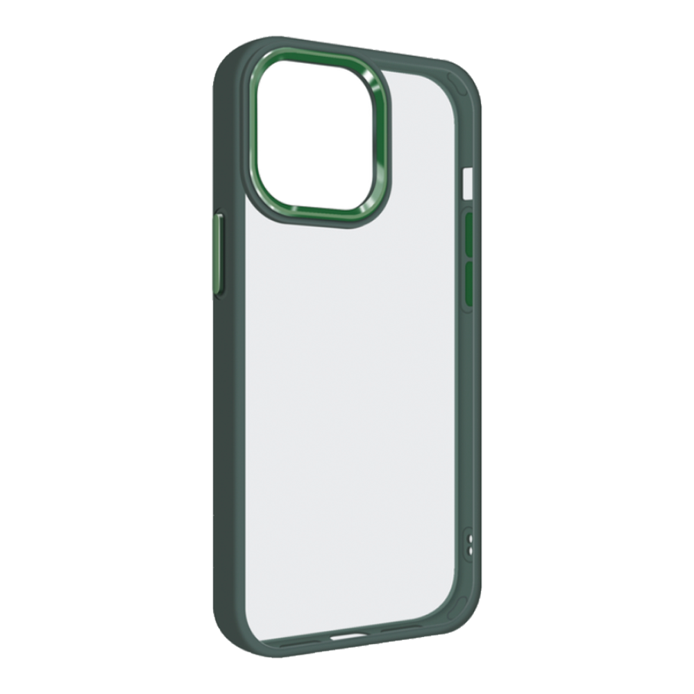 Чохол-накладка DK для Apple iPhone 13 Pro Max | Composite Metal Edge (green)