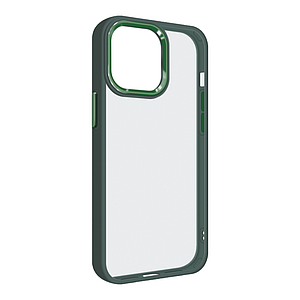 Чохол-накладка DK для Apple iPhone 12 Pro Max | Composite Metal Edge (green)
