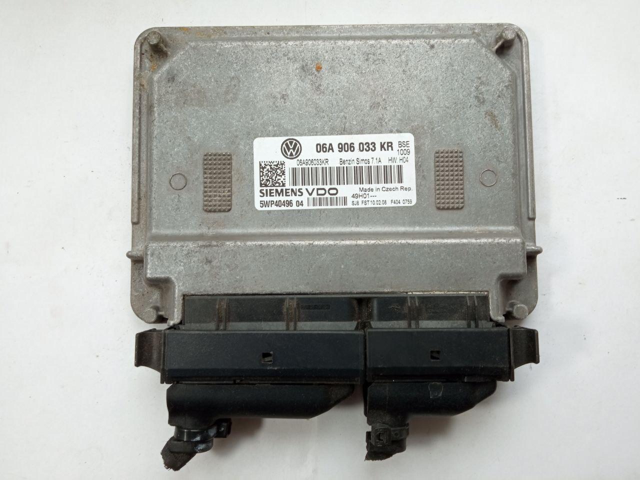 Електронний блок керування Volkswagen Siemens 5WP4049604 / 06A 906 033 KR / 06A906033KR