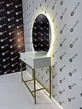 Комплект перукарських меблів Eclipse робоче місце перукаря 3 в 1, фото 4