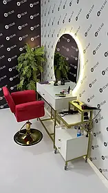 Комплект перукарських меблів Eclipse робоче місце перукаря 3 в 1