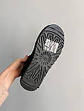 UGG Ultra Mini Black 42 Уги жіночі короткі натуральний замш на хутрі, фото 8
