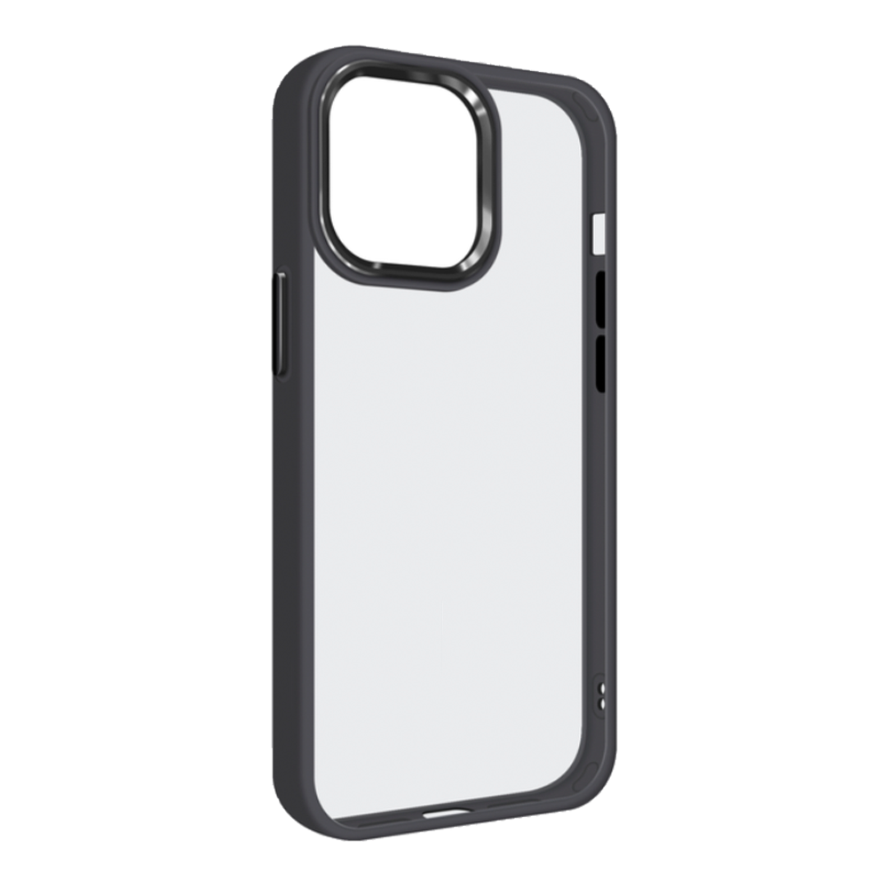 Чохол-накладка DK для Apple iPhone 12 / 12 Pro | Composite Metal Edge (black)