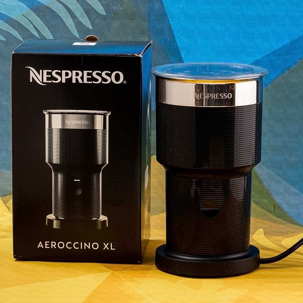 Капучинатор (Спінювач молока) — AEROCCINO XL Milk frother, Black (500 мл)