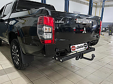 Фаркоп Mitsubishi L200 2015-2024 (Мітсубісі Л200) без підрізу бампера, фото 3
