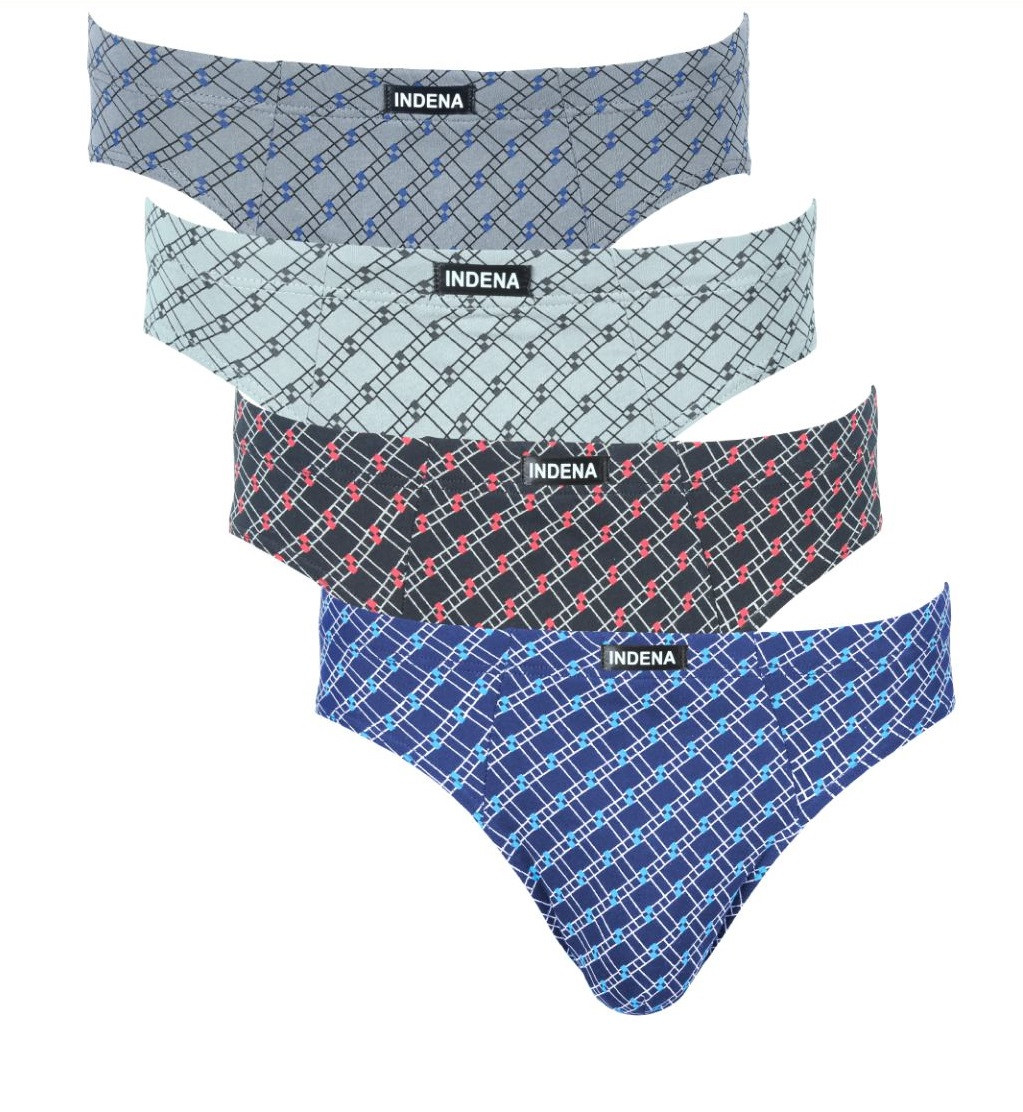 Чоловічі плавки (брифи) бавовна великих розмірів чоловічі труси INDENA батал