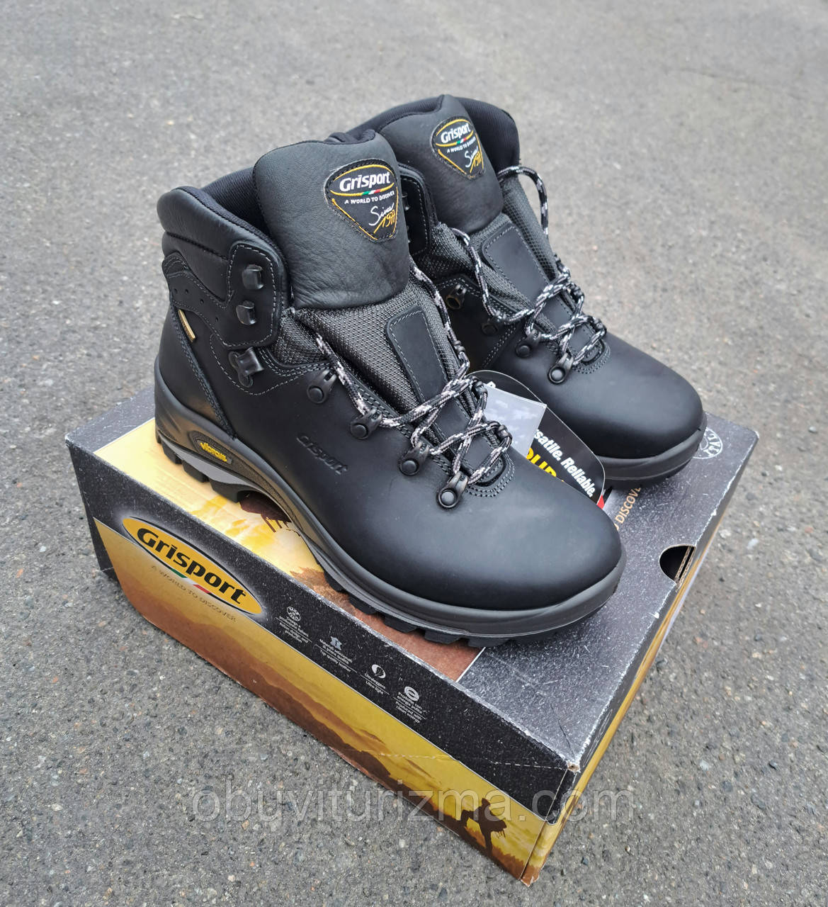 Черевики шкіряні зимові Grisport 12803 -20морозу 41розмір