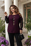 Костюм жіночий брюки та блуза у кольорах 7799, фото 6