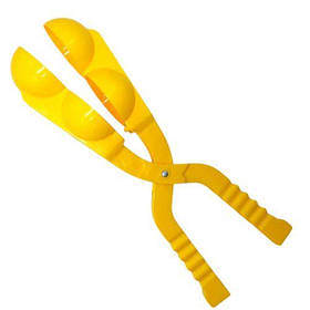 Сніголіп 2 формочки жовтий [tsi252166-TSI]