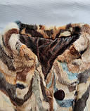 Гарний оригінальний нірковий кожушок автоледі з натуральної нотки автоледі Норка "Арклеїн" розмір М, фото 9