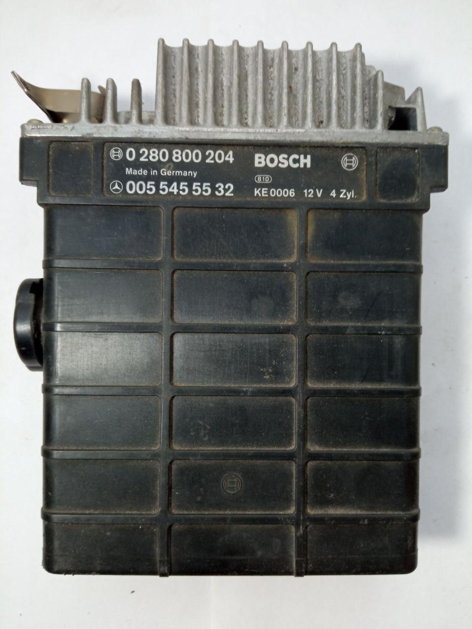 Електронний блок керування Mercedes Bosch 0 280 800 204 / 0280800204 / 005 545 55 32 / 0055455532 / KE0006