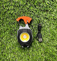 Багатофункціональний ліхтар-мультитул, міні led-ліхтарик акумуляторний світлодіодний тактичний BVS