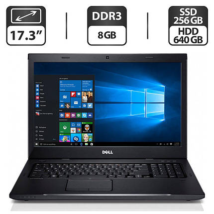 Ноутбук Dell Vostro 3750/ 17.3" (1600x900)/ Core i7-2620M/ 8 GB RAM/ 256 GB SSD + 640 GB HDD/ HD 3000, фото 1