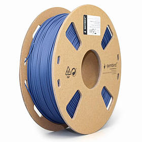 Філамент для 3D-принтера, PLA, 1.75 мм, матовий синiй, 1 кг Gembird 3DP-PLA-01-MTNB - MegaLavka