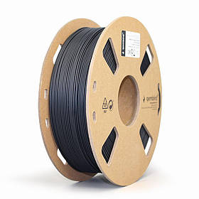 Філамент для 3D-принтера, PLA, 1.75 мм, матовий чорний, 1 кг Gembird 3DP-PLA-01-MTBK - MegaLavka