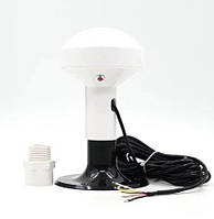 Антена морська GPS L1, SBAS L1, QZSS L1, інтерфейс NMEA 0183, 4800bps, RS 232, 12V (7-28V), кабель 5 м