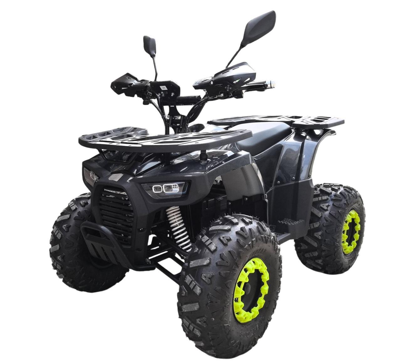 Електричний квадроцикл для підлітків Hummer TJ-Rider 1500W Карбоновий