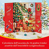 Різдвяний адвент календар Lindt Calendario Dell'Avvento Lindor 299г, фото 4