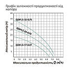 Насос дренажний Pumpman QDX1,5-32-0,75 кВт Hmax 33 м Qmax 7,2 куб.м 750 Вт, фото 6