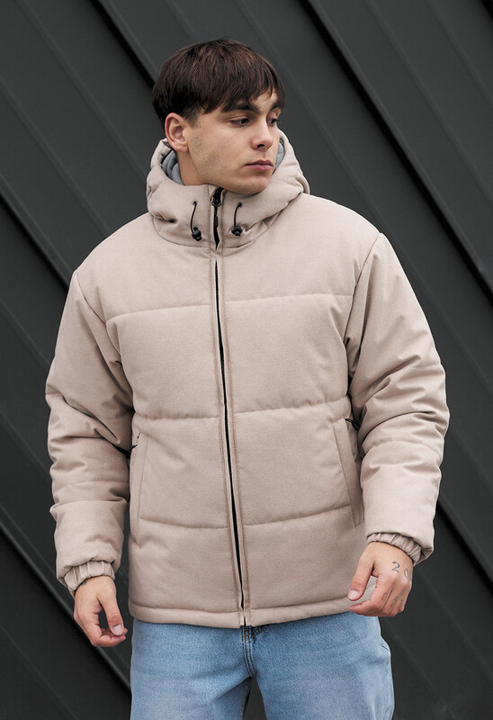 Базова світло-бежева куртка Staff shum light beige