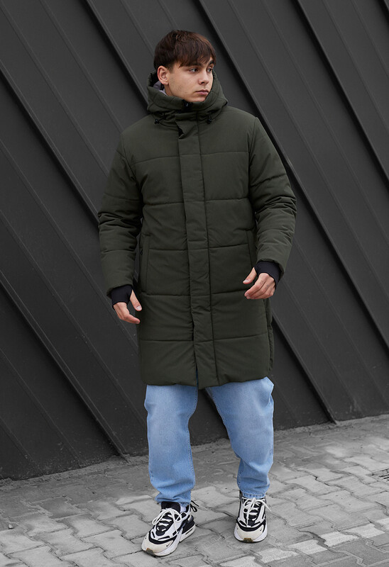 Молодіжна парка для чоловіків Staff po dark khaki