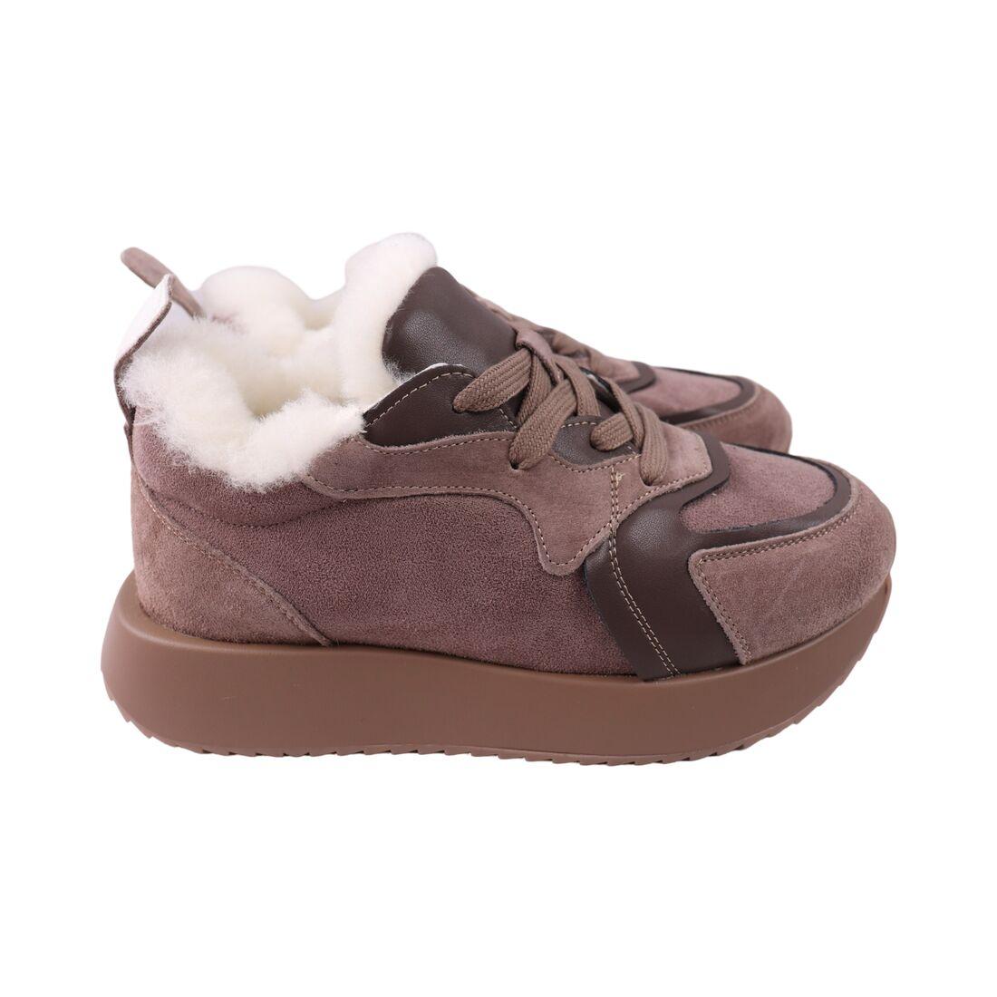 Кросівки жіночі Berisstini капучіно натуральна замша, 37, фото 1