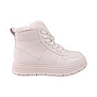 Черевики жіночі Farinni молочні натуральна шкіра, 40, фото 3