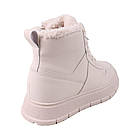 Черевики жіночі Farinni молочні натуральна шкіра, 40, фото 4