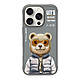 Чохол TPU+PC Nimmy 3D with Metal Buttons для iPhone 16 Pro Max Колір Bear Grey florentia - фото 1 - id-p2485288493