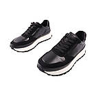 Кросівки чоловічі Li Fexpert чорні натуральна шкіра, 44, фото 5