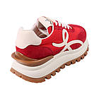 Кросівки жіночі Renzoni червоні текстиль, 39, фото 4