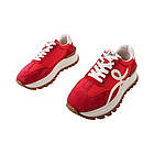 Кросівки жіночі Renzoni червоні текстиль, 39, фото 5