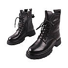 Черевики жіночі Farinni чорні натуральна шкіра, 39, фото 5